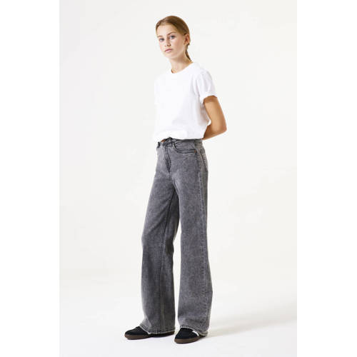 Garcia high waist wide leg jeans medium used afbeelding