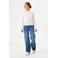 Garcia high waist straight leg jeans dark used