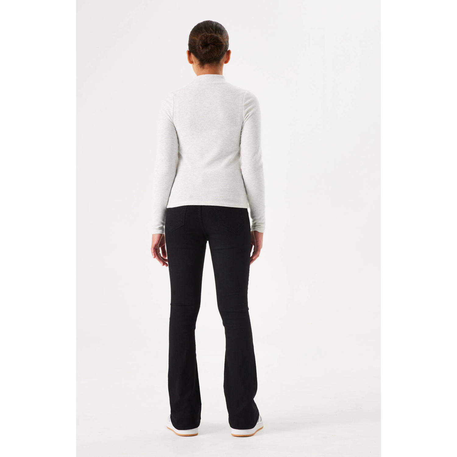 Garcia high waist flared jeans rinsed