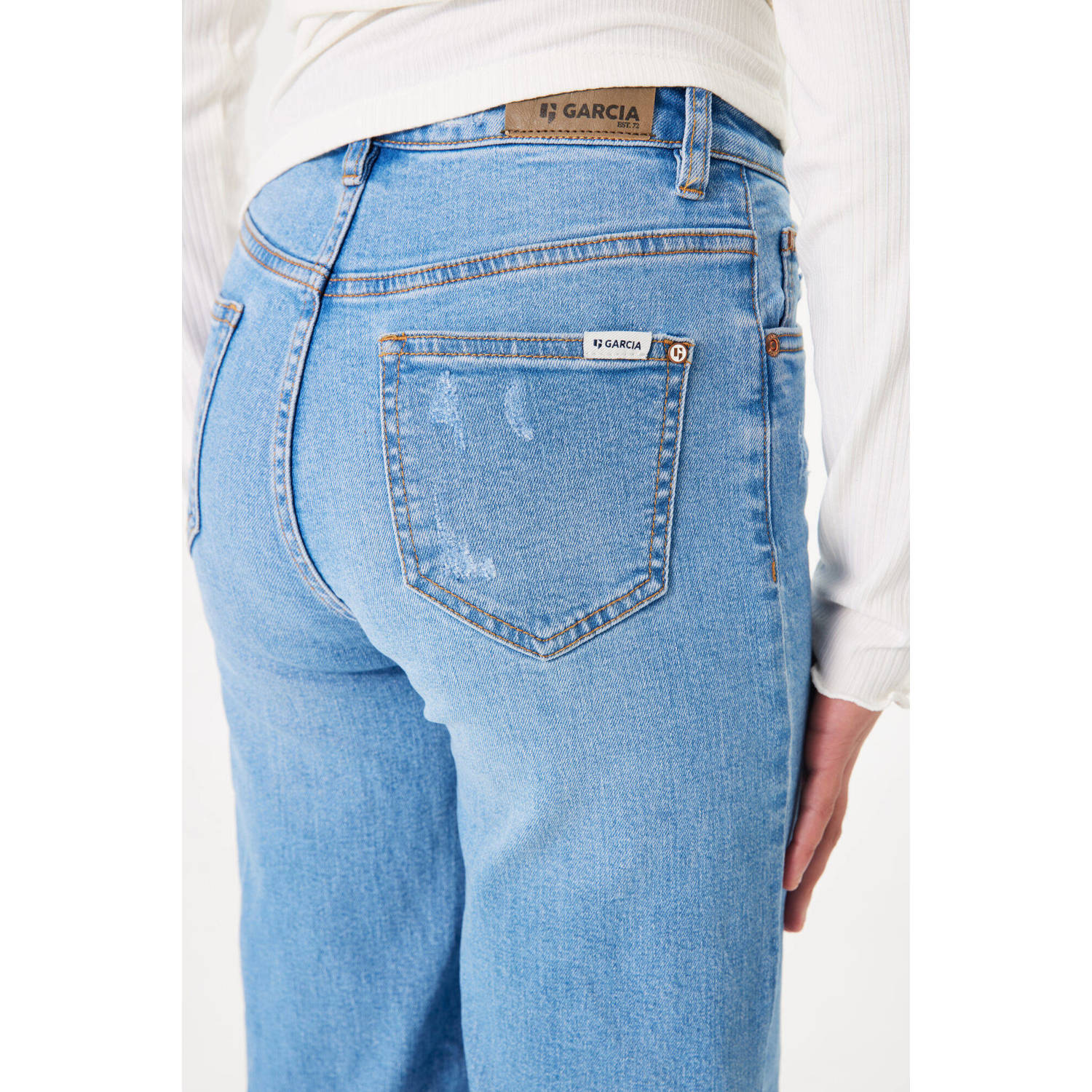Garcia high waist wide leg jeans medium used