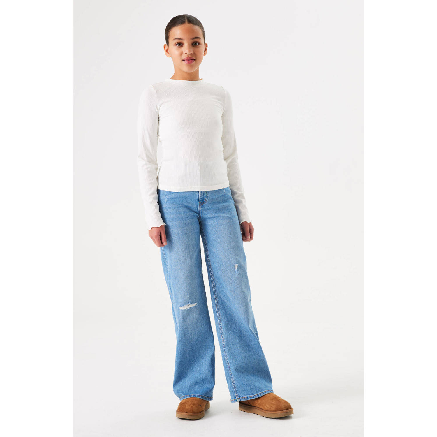 Garcia high waist wide leg jeans medium used
