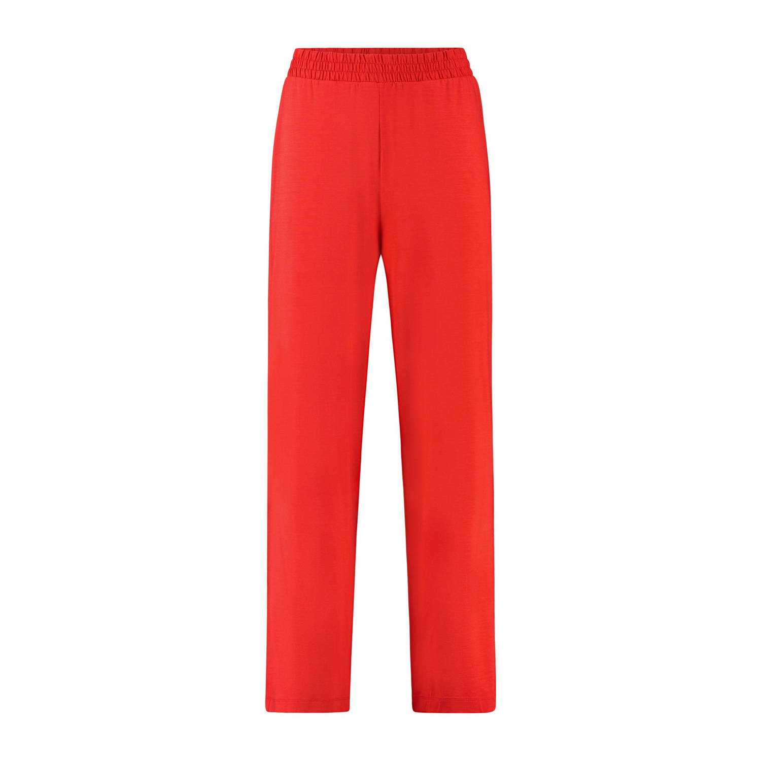 Expresso wide leg broek EX24-21065 rood