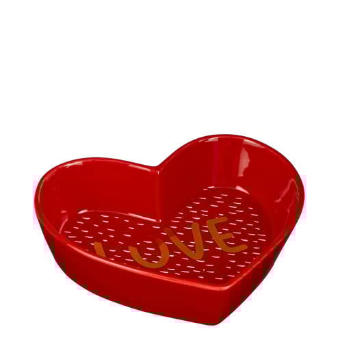 House of Seasons schaal Celebration (20,5x23,5 cm) - rood