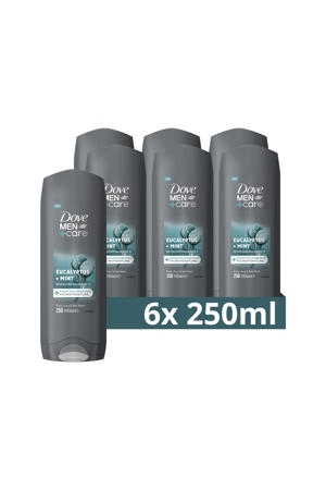 Eucalyptus + Mint 3-in-1 douchegel - 6 x 250 ml
