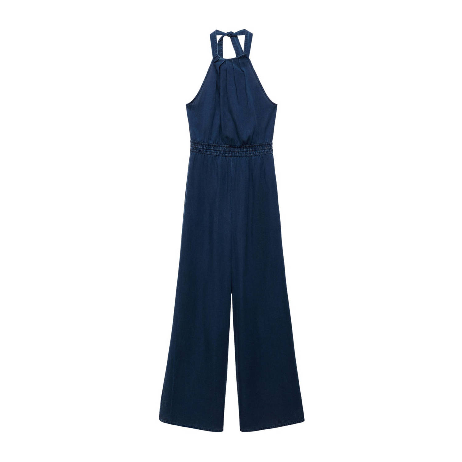 Mango jumpsuit donkerblauw