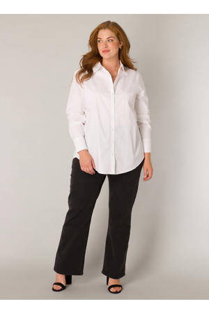 basis blouse wit