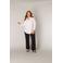 Base Level Curvy basis blouse wit