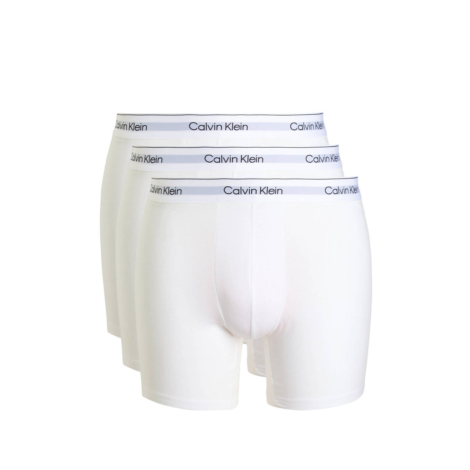 Calvin Klein Underwear Boxershort met band met label in een set van 3 stuks