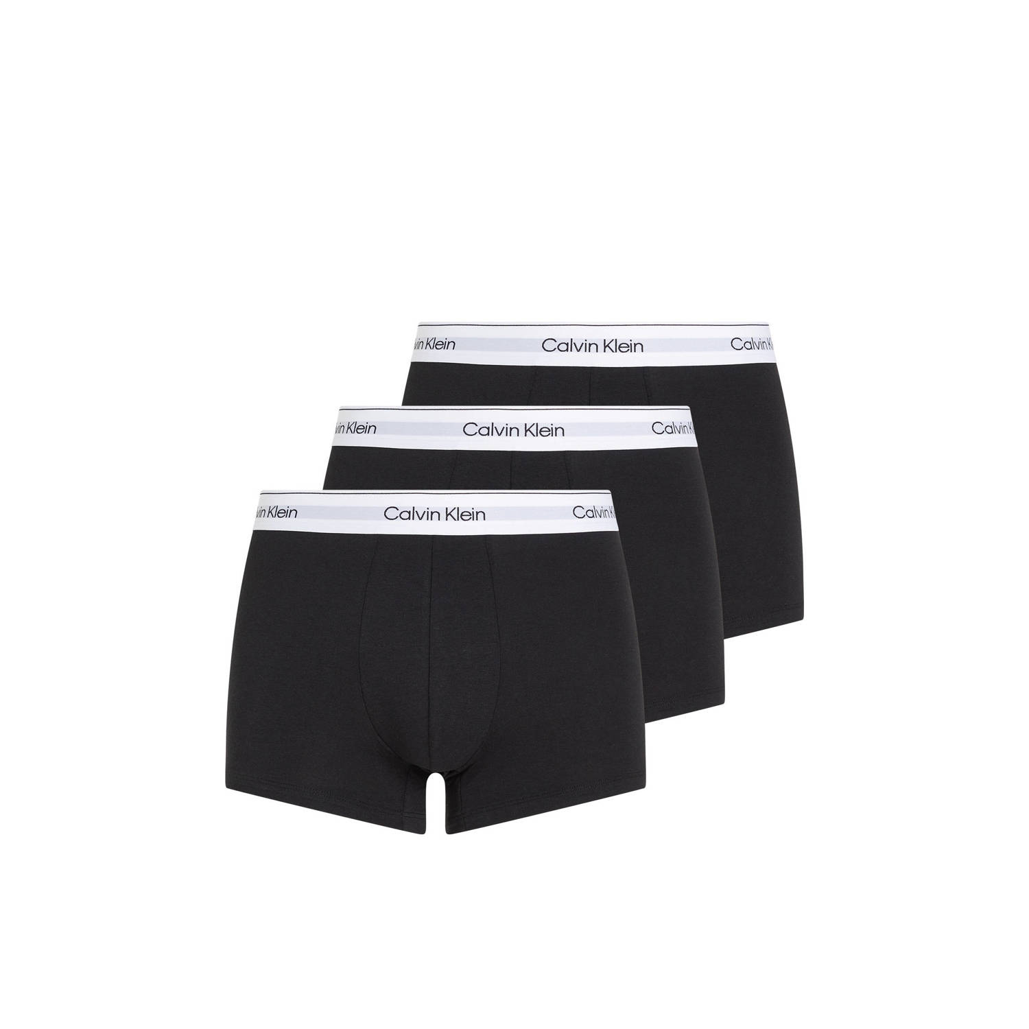 CALVIN KLEIN UNDERWEAR Calvin Klein Heren Boxershorts Trunk 3pk Zwart