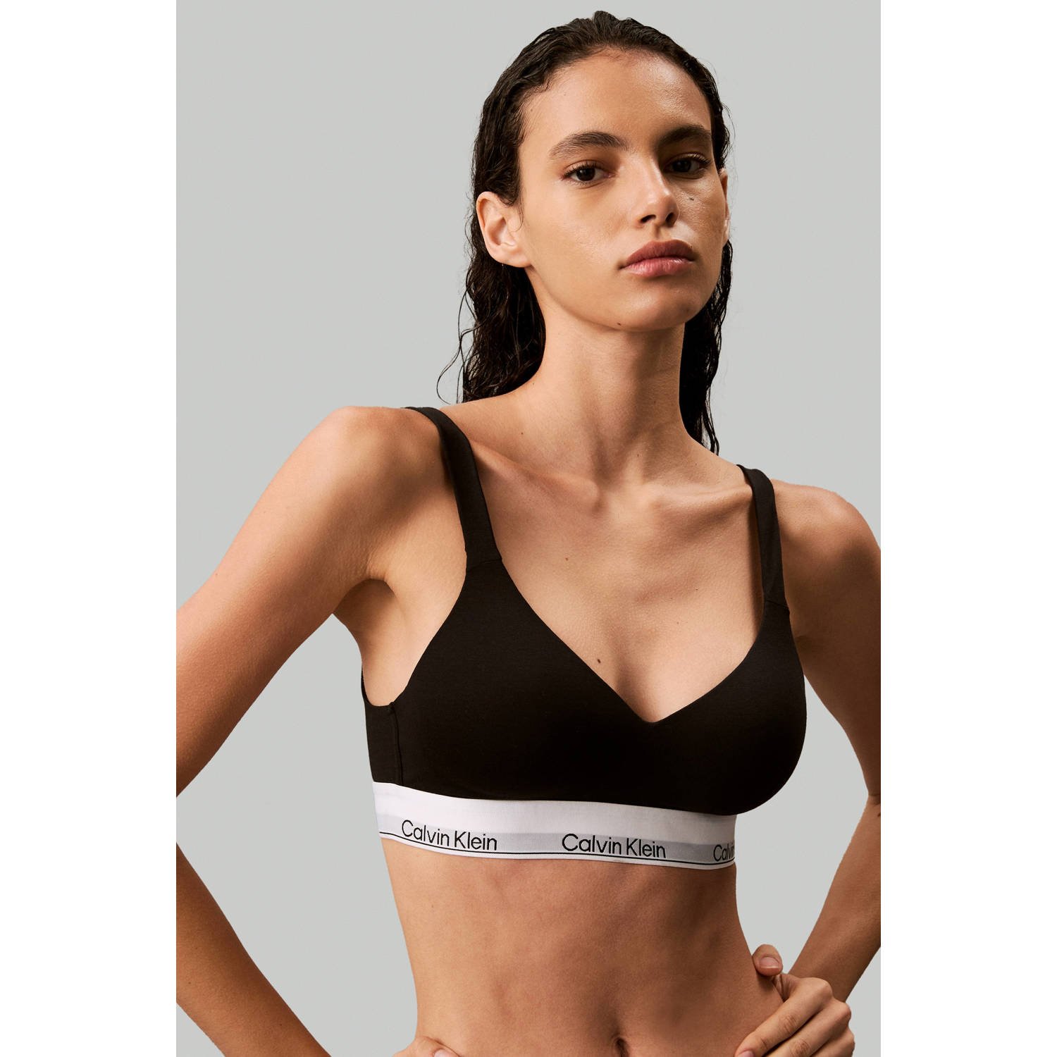 Calvin Klein Bralette LIFT BRALETTE met elastische logo-band