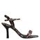Sacha sandalettes met panterprint beige/donkerbruin