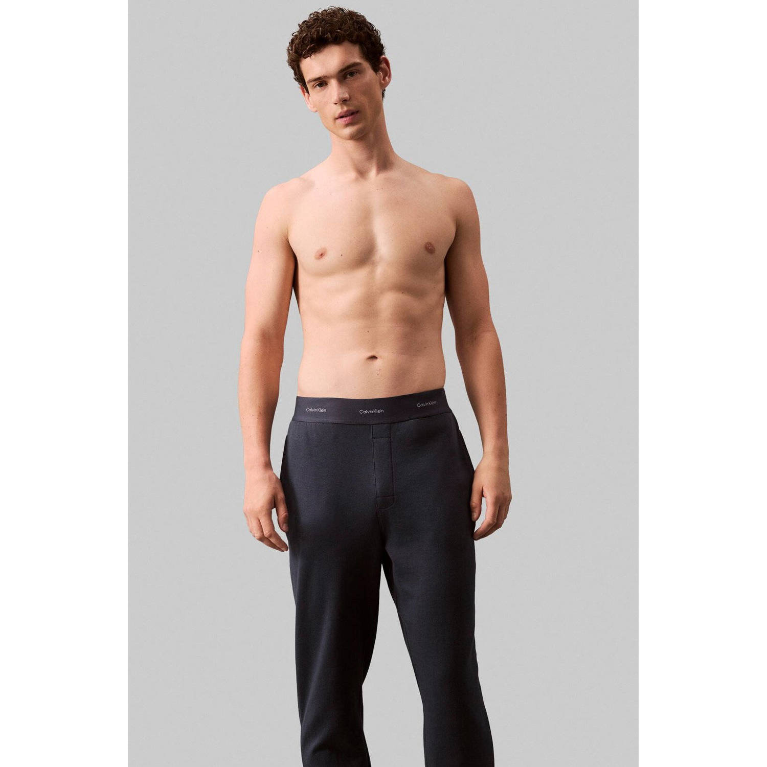 Calvin Klein pyjamabroek grijsblauw