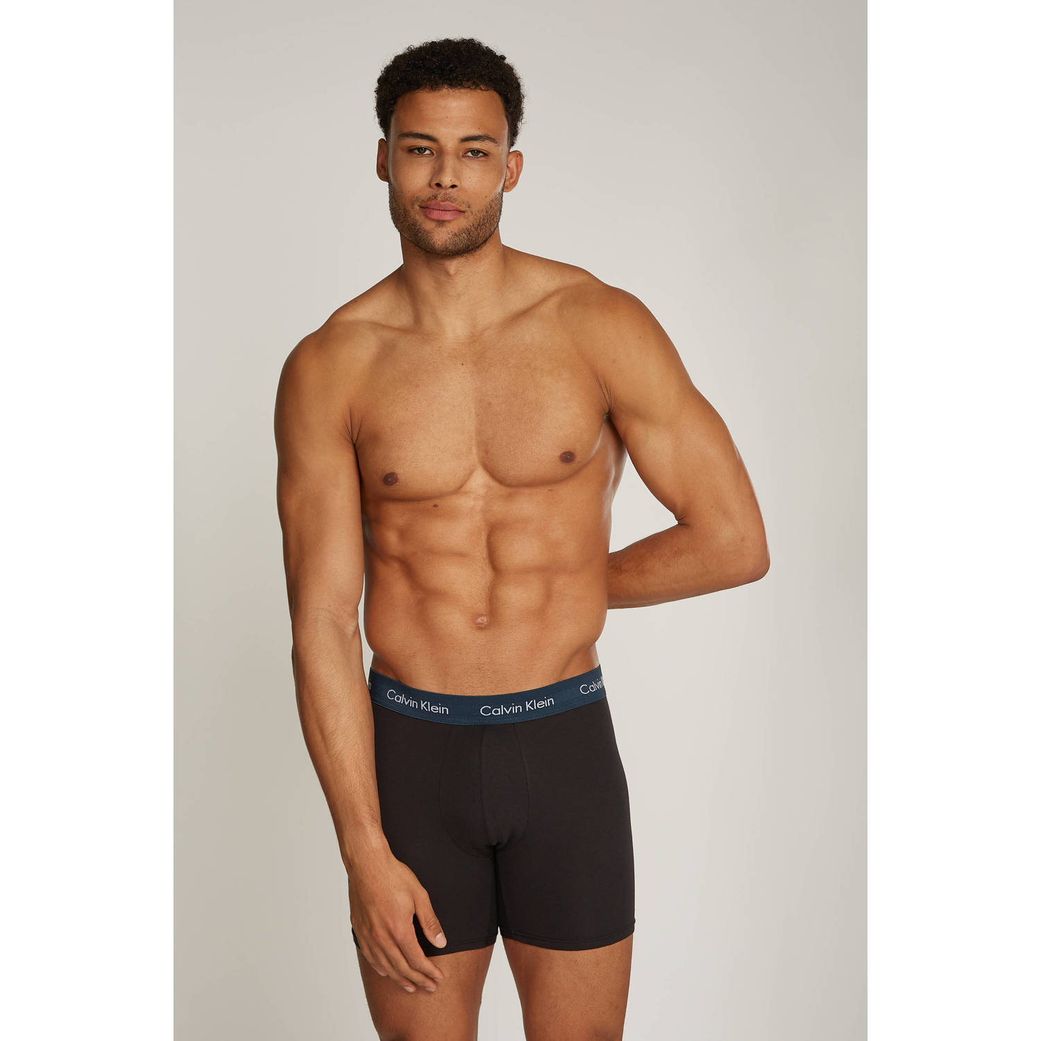 Calvin Klein Underwear Boxershort met logo in band in een set van 3 stuks