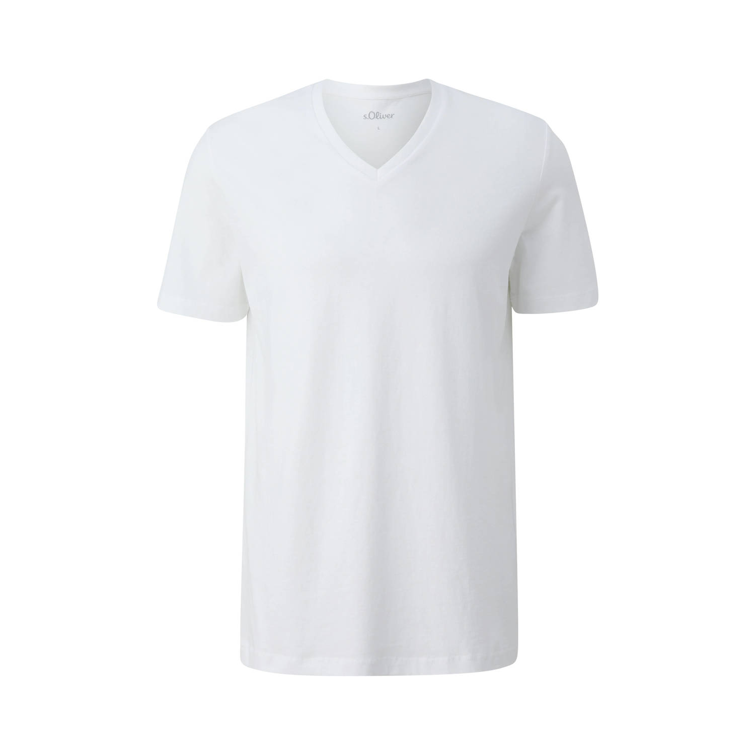 s.Oliver T-shirt wit (set van 2)