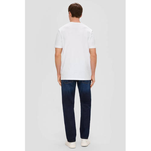 s.Oliver regular T-shirt wit - (set van 2) afbeelding