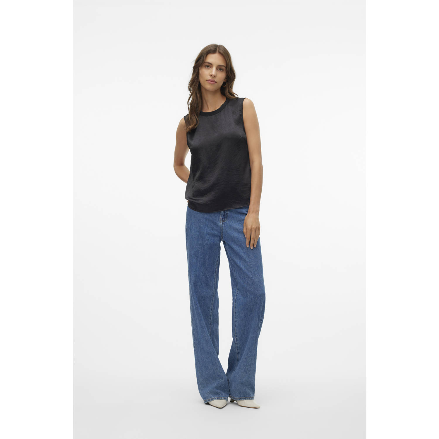 VERO MODA top VMASTI zwart