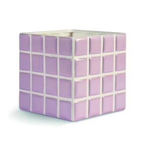 bloempot Tile lila (14x14 cm)