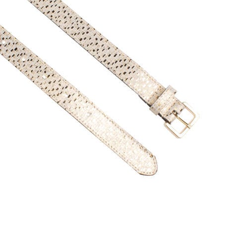 Legend leren riem goudkleurig afbeelding
