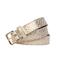 Legend leren riem goudkleurig