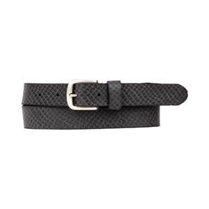 leren riem zwart