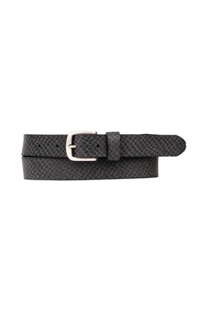 leren riem zwart