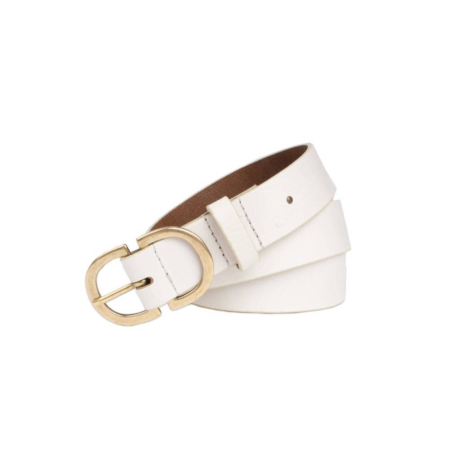 Legend Witte Leren Riem Stijlvol Model White Dames