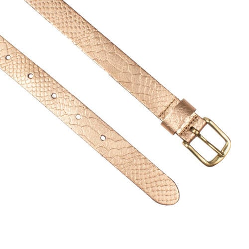 Petrol industries Plus Size leren riem rosé afbeelding