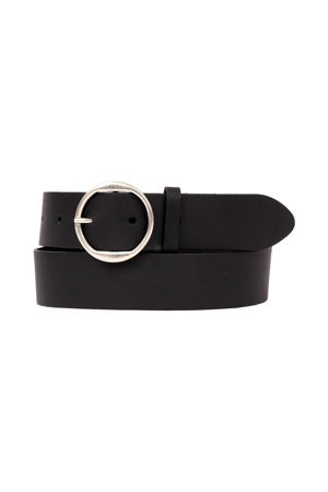 leren riem zwart