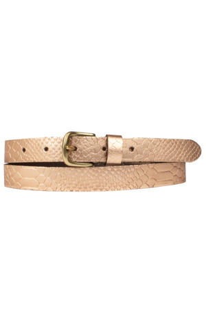 leren riem roze