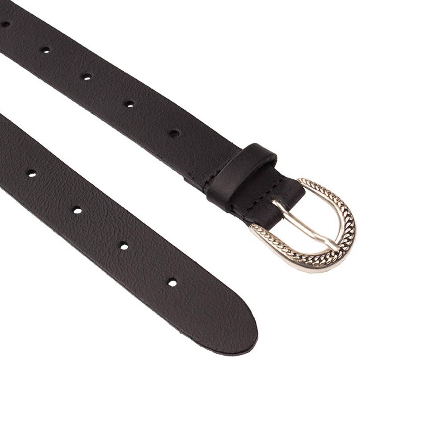 Petrol industries Plus Size leren riem zwart
