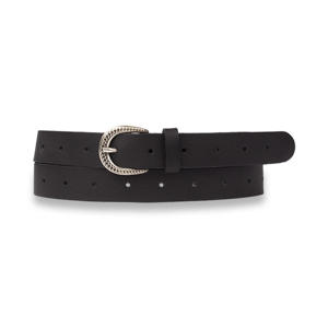 leren riem zwart