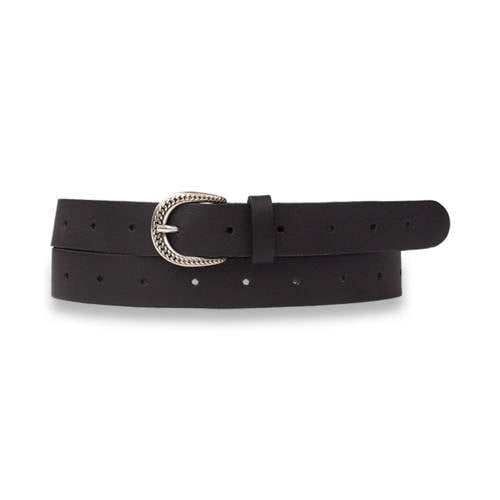 Petrol industries Plus Size leren riem zwart afbeelding
