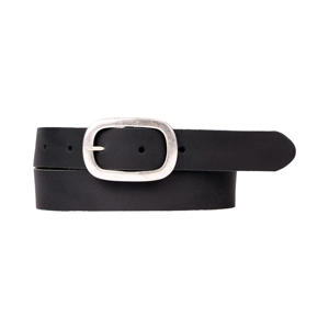 leren riem zwart