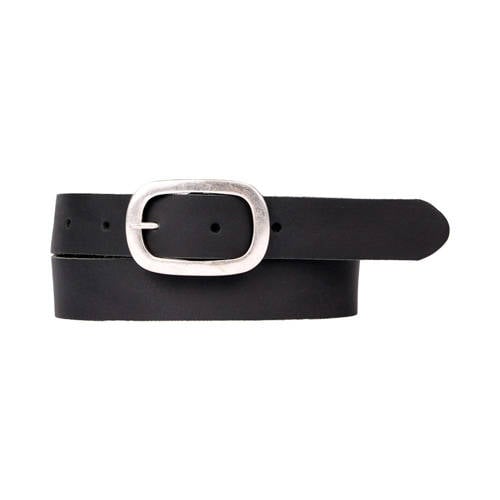 Petrol industries Plus Size leren riem zwart afbeelding