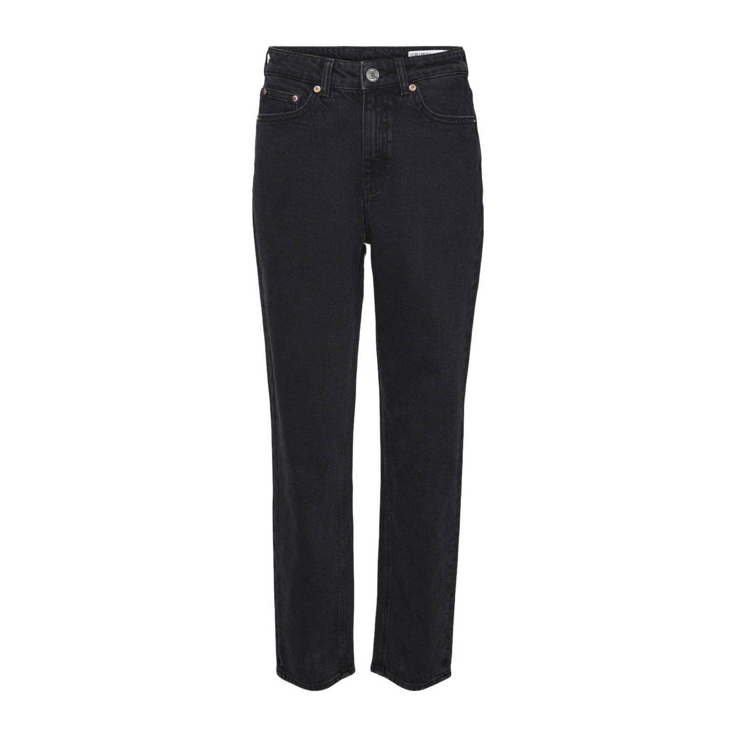 VERO MODA high waist mom jeans VMTESSA black denim