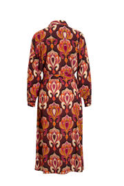 thumbnail: Geisha blousejurk met all over print multi