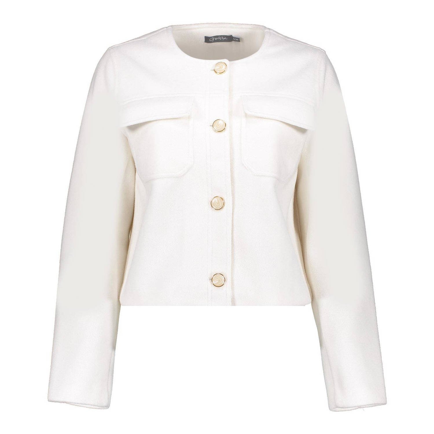 Geisha Stijlvolle Jacket Beige Dames