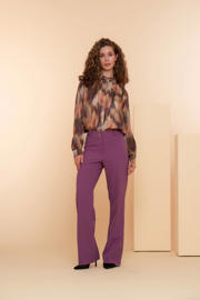 thumbnail: Geisha blouse met all over print multi