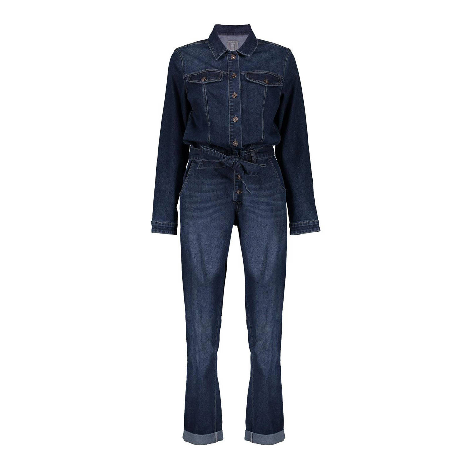 Geisha jumpsuit dark blue denim