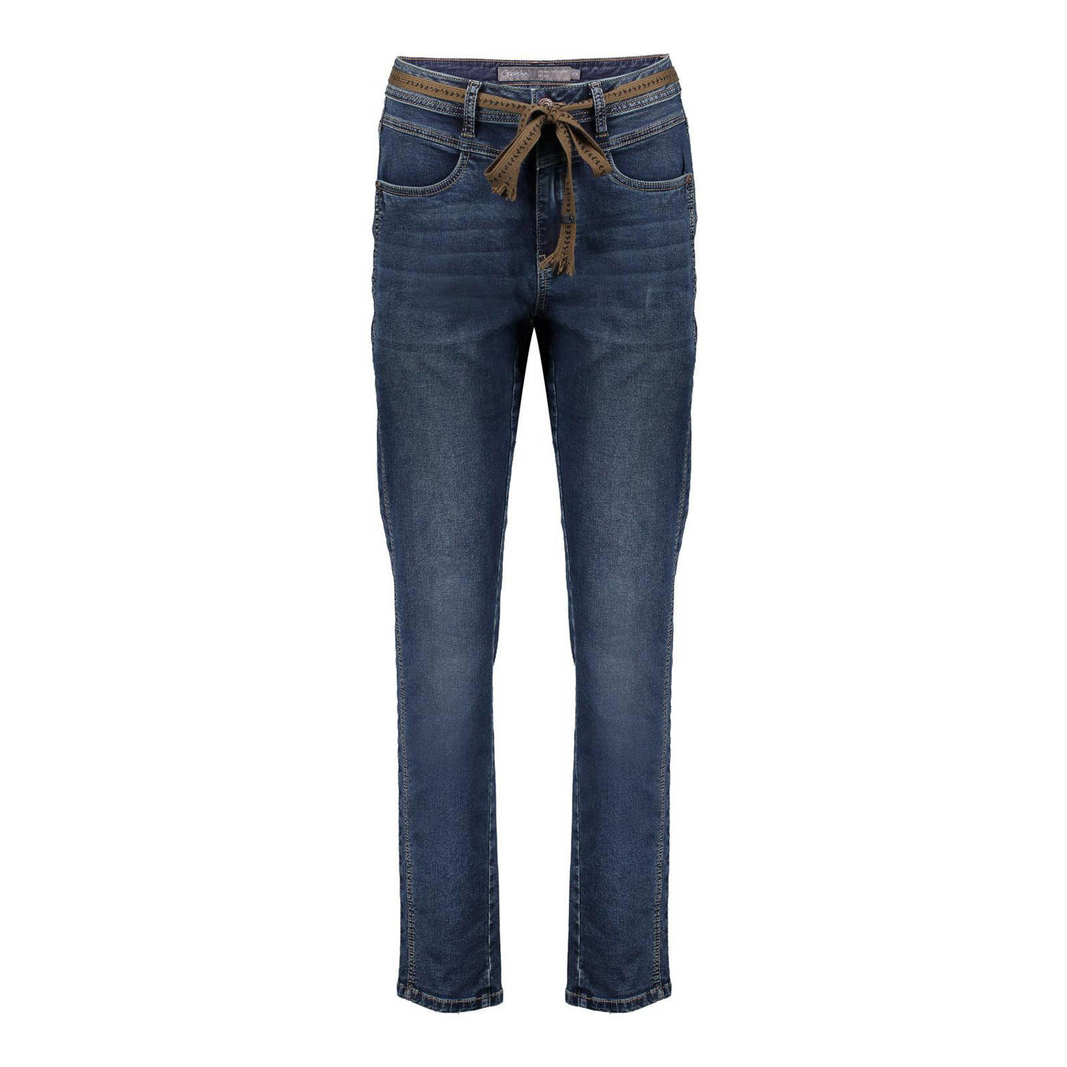 Geisha slim fit jeans dark blue denim