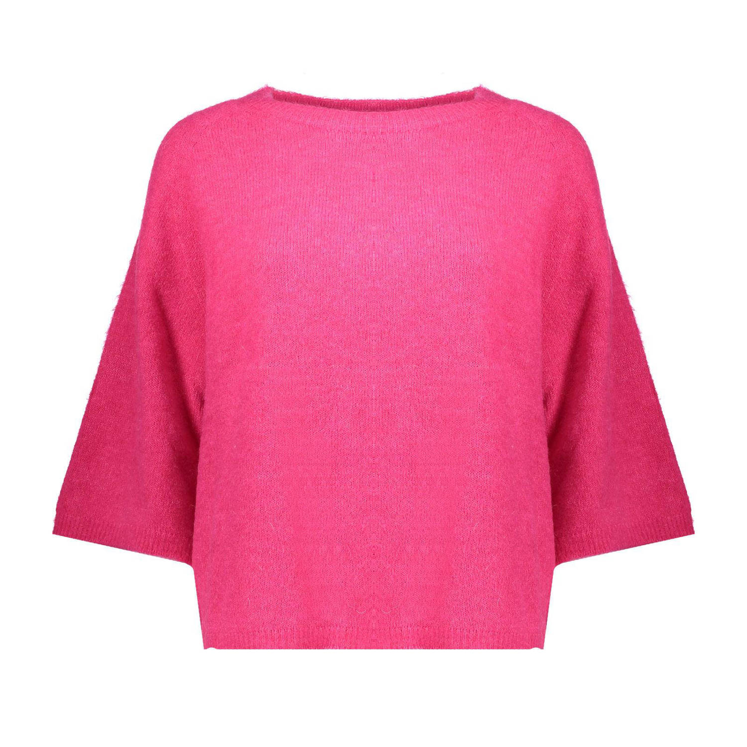 Geisha gebreide trui roze