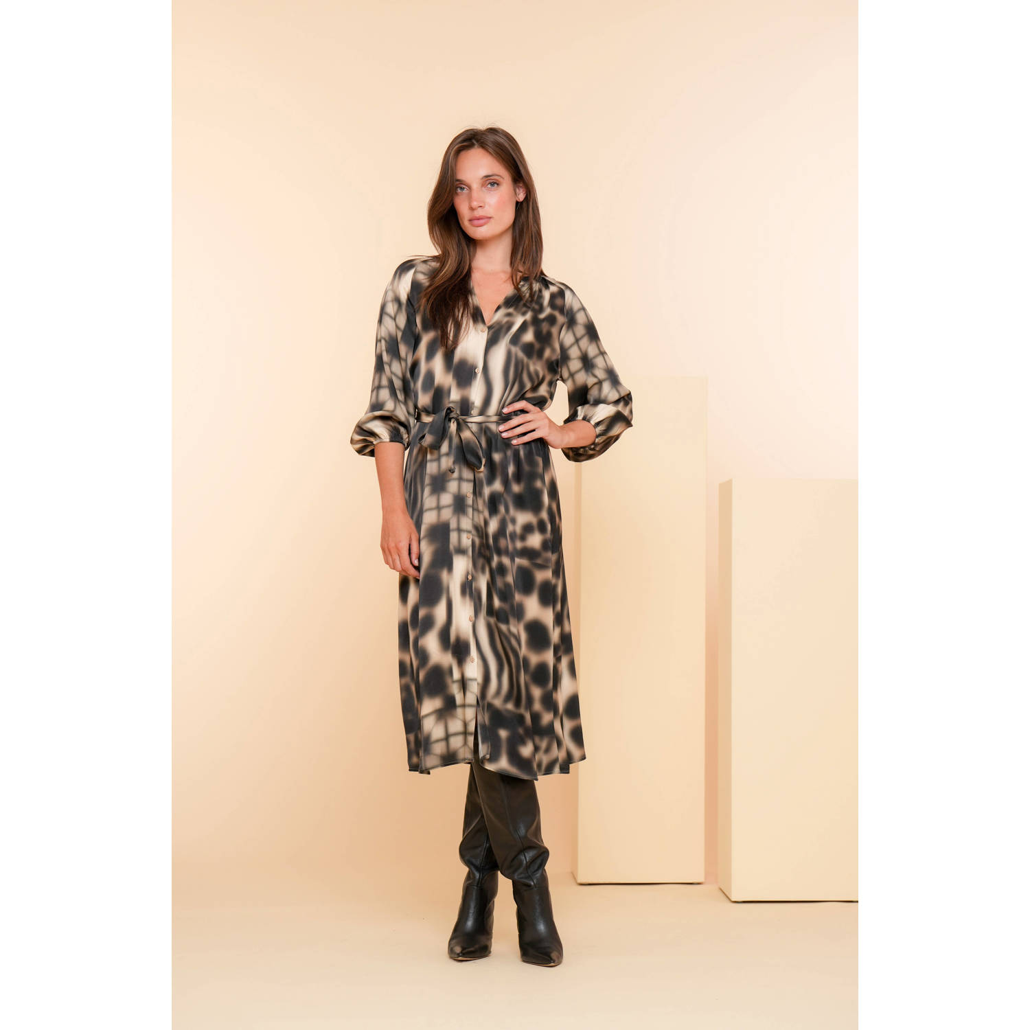 Geisha Elegante Jurk 47615-20 Multicolor Dames