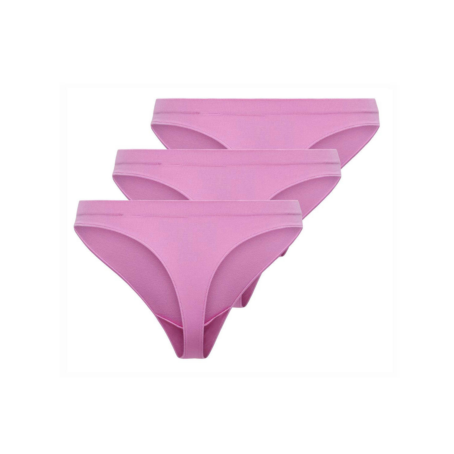 ONLY string ONLVICKY (set van 3) roze