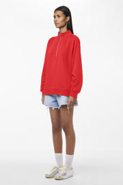 thumbnail: PIECES sweater PCCHILLI met rits rood