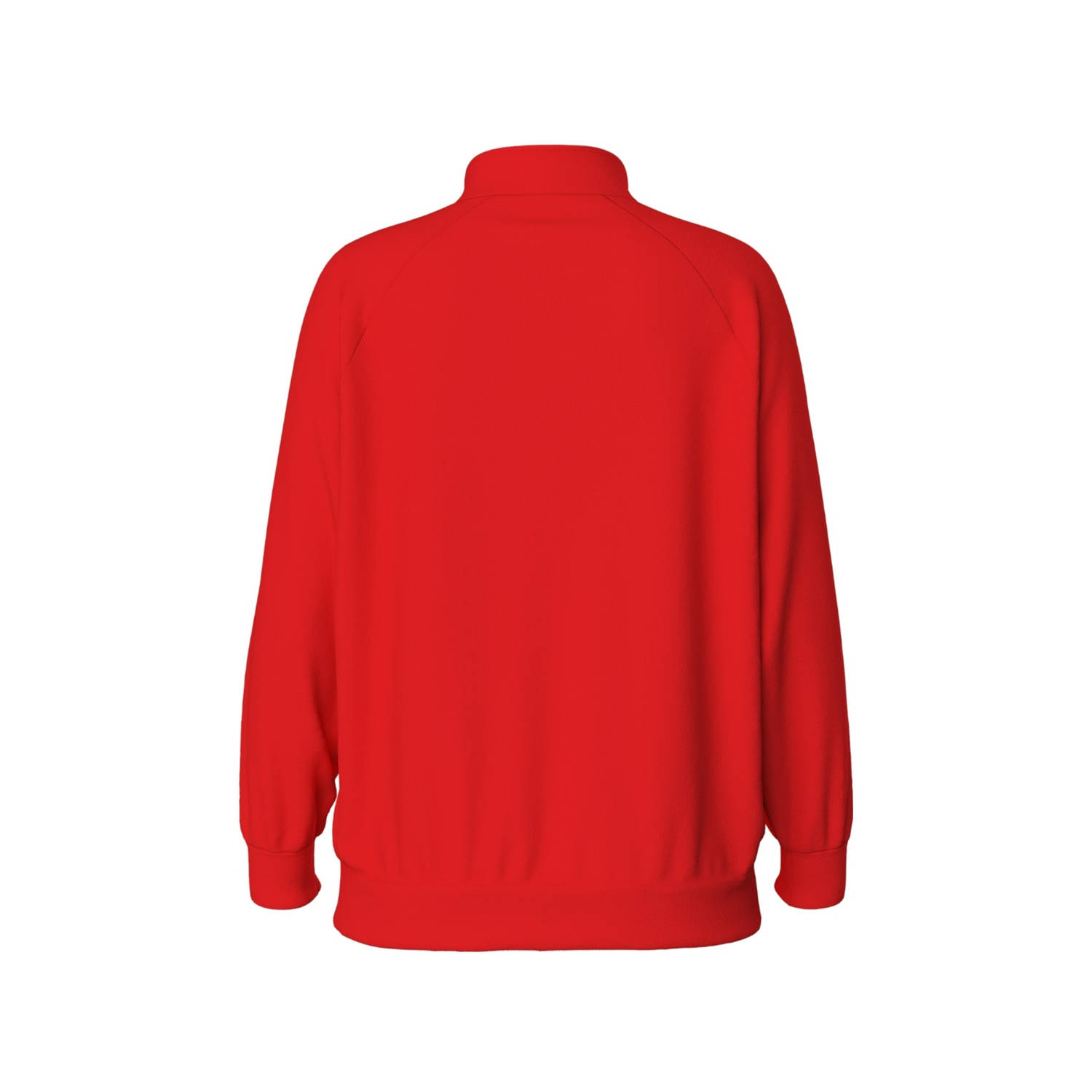 PIECES sweater PCCHILLI met rits rood