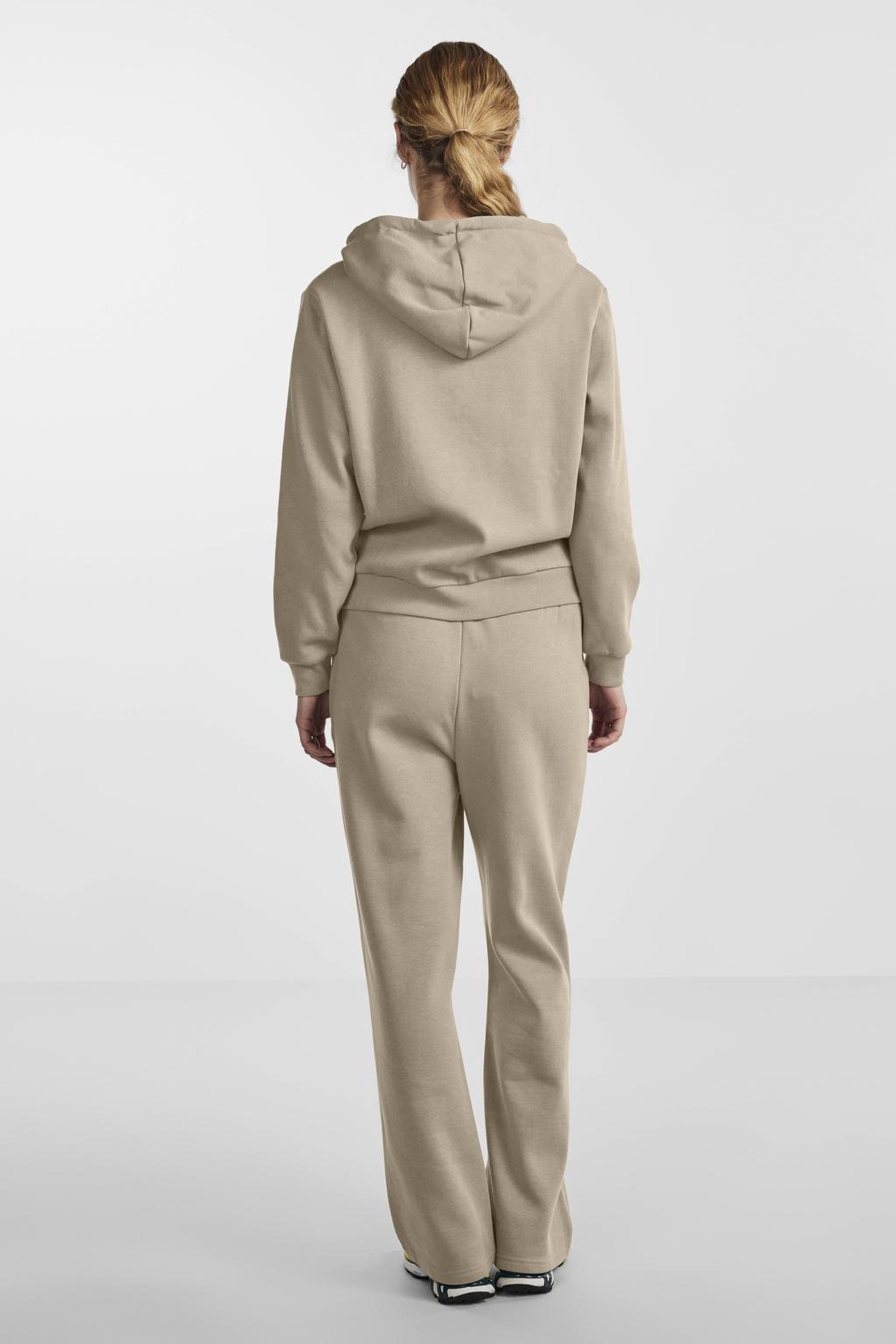 PIECES sweatvest PCCHILLI zachtgeel