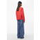 PIECES sweater PCCHILLI rood