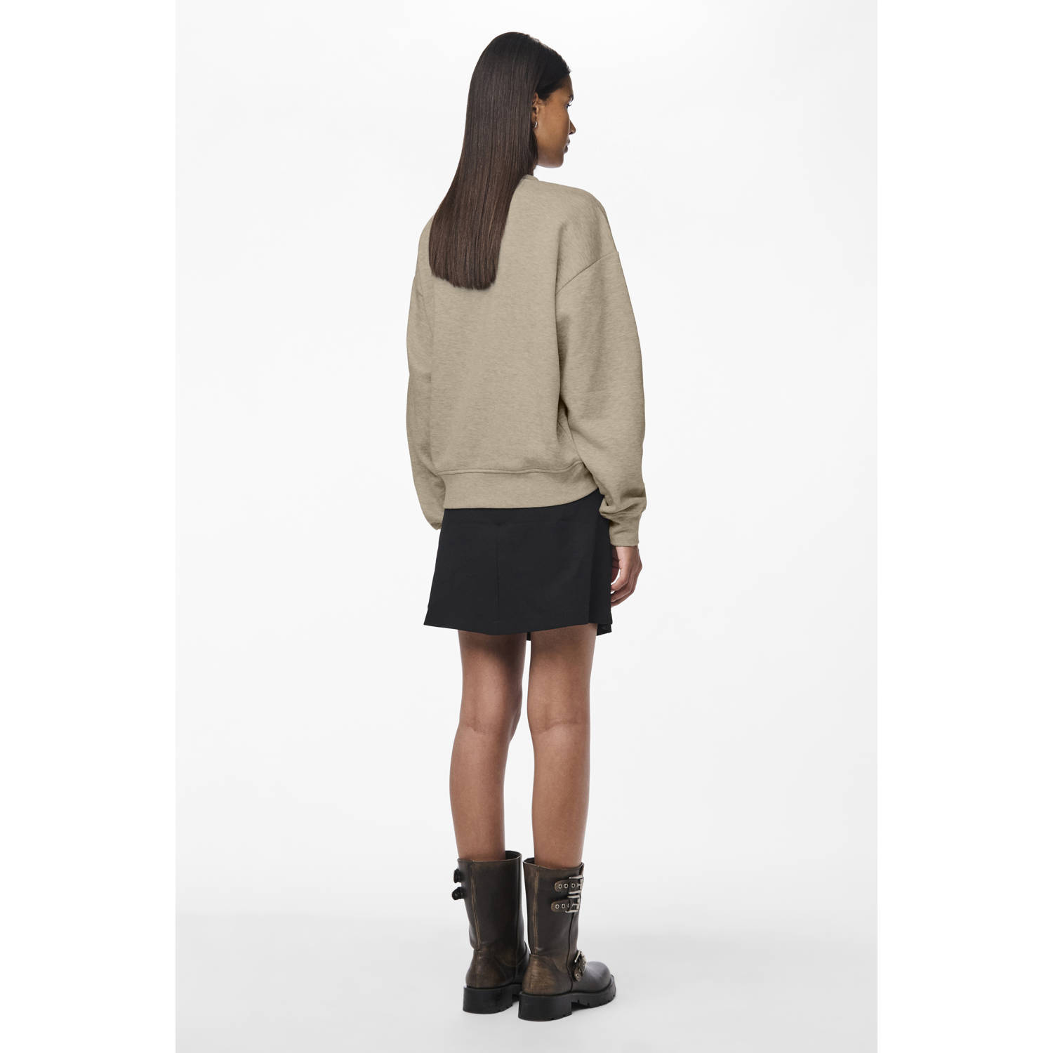 PIECES sweater PCCHILLI zachtgeel