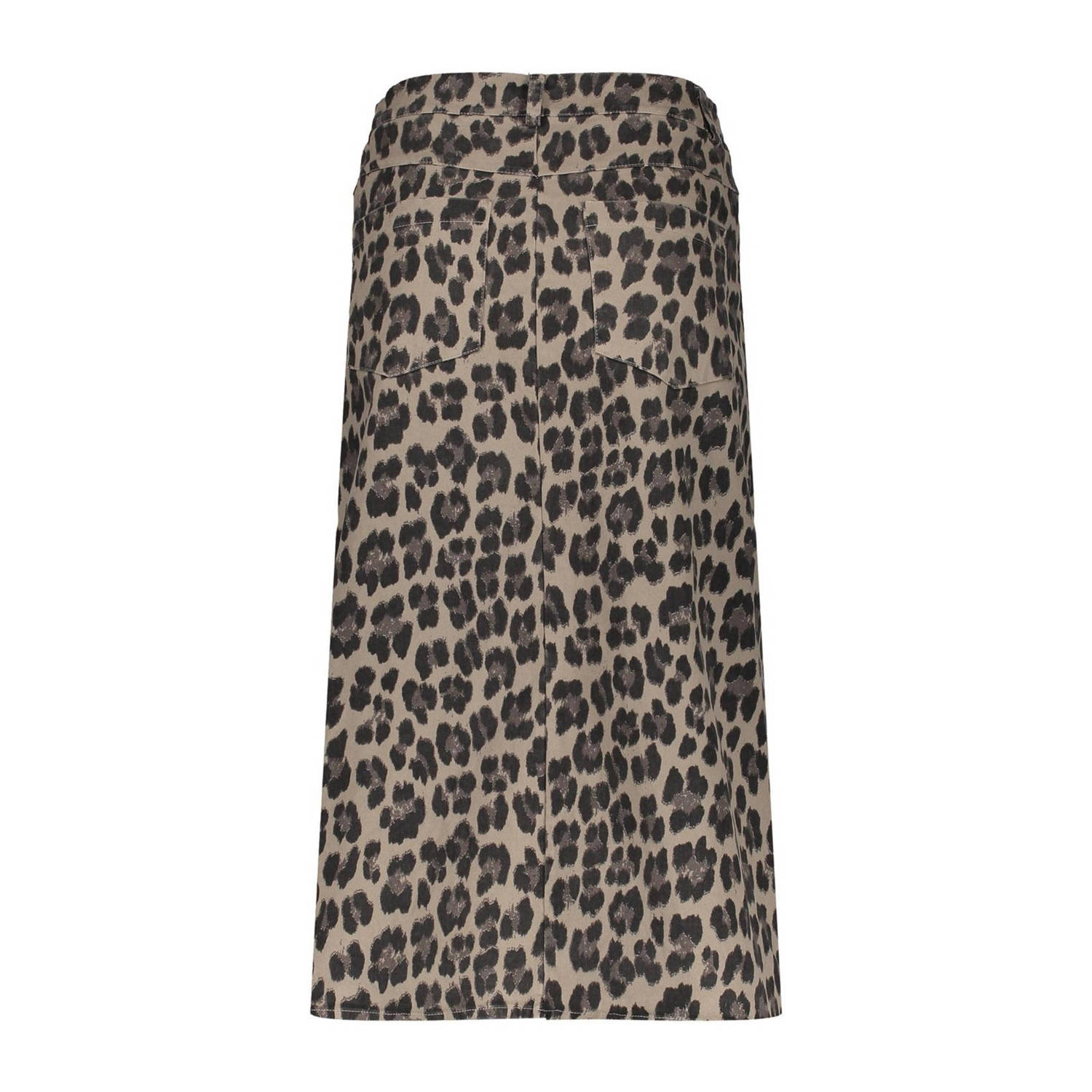 Geisha denim spijkerrok bruin