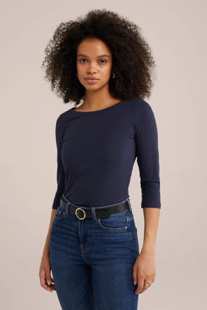top donkerblauw